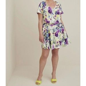 Torrid 2 Piece Floral Mini Dress sz 2